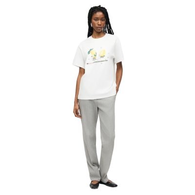 THE PRINTED COTTON JERSEY T-SHIRT